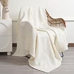 PHF 100% Cotton Waffle Weave Throw 
