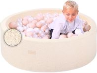 Beige Teddy Fleece Ball Pit for Tod