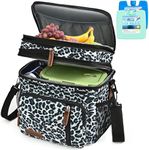 MIYCOO Lunch Bag for Women Men Doub