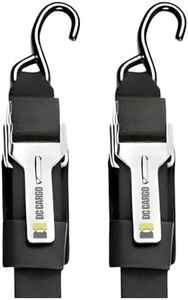 DC Cargo Mall 2" x 7' Boat Trailer Tie-Down Straps - 2 Pack | Quick & Effortless Marine Transom Paddle Buckle Strap