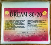 Quilter's Dream 80/20, White, Select Loft Batting - Double Size 96"X93"