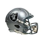 Riddell NFL Oakland Raiders Full Size Replica Speed Helmet, Medium, Silver