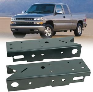 ELITEWILL Rear Frame Rust Repair Kit Fit for 1999-2014 Chevy Silverado & GMC Sierra 1500 Pickup Truck Short Bed - Durable Truck Repair Part Accessories