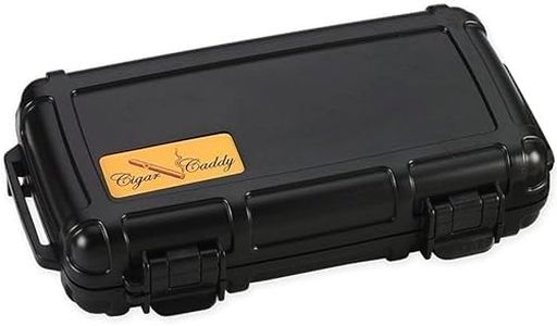 Cigar Caddy 3400 Waterproof Travel Cigar Humidor for 5 Cigars