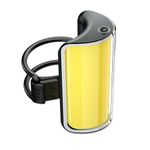 Knog Mid Cobber Bike Light - USB Rechargeable Bike Headlight and Tail Light Set, 330° Visibility, 320/170 Lumens, IP67 Waterproof, 8 Light Modes & App Customization