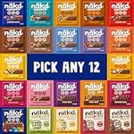 Nakd Selection Pick Any 12 Multipack from 24 Flavours - Nakd Fruit And Nut Bars 48 x 30-45g, Nakd 48 Bars.