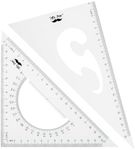 Mr. Pen- Triangle Ruler, 2 Pack, 22&15cm, 30/60 & 45/90, Right Triangle Ruler for Drawing, 30/60 Degree Triangle Plastic, 30 60 90 Triangle, Drawing Triangle Angle, 45 Degree Triangle Ruler