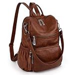 UTO Women Backpack Purse Leather Ve