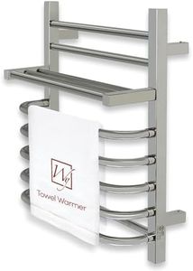 Maui Towel Warmer, Polished, Hardwired, 7 Bars