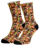 Hippowarehouse Personalised Socks Couples Printed Photo Sock Any Image Here 40cm Boyfriend girlfriend best friend