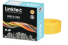 (Linktec) Meters PVC Insulated Copper Wire Single Core Flexible House Cable for Domestic & Industrial Connections Electric Wire (Black) (1.5SQ.MM, YELLOW)