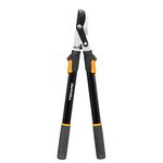 Fiskars Telescopic Tree Pruner for fresh wood, Non-stick coating, Hardened Precision Steel, Handle length: 63 to 83 cm, Black/Orange, L13, 1027528