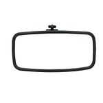 Universal Marine Rearview Mirror, Wooauto Boat Rear-View Mirror Marine Wide Angle Mirror Suitable For Ski Boats Pontoon Boat Water Sport Watercraft Surfing