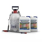 Soluguard Multi Surface Biocide (2 x 5L & Sprayer) Pump Action Pressure Sprayer – High Strength, Ready For Use Against Fungi, Mould, and Algae on Internal and External Walls & Surfaces