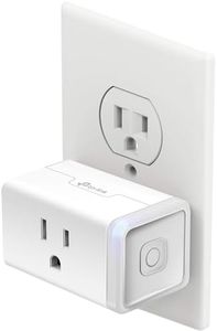 Kasa Smart Plug Mini with Energy Monitoring, Smart Home Wi-Fi Outlet Works with Alexa, Google Home & IFTTT, Wi-Fi Simple Setup, No Hub Required (KP115), White