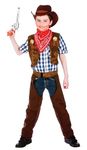 Wicked Costumes Boys Wild West Cowboy Fancy Dress Costume - Large (8-10 Years)