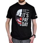 Payday 2 T-Shirt Chains Mask, M (Electronic Games)