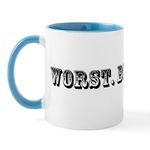 CafePress Worst Boss Ever Trophy Mug 11 oz (325 ml) Ceramic Coffee Mug