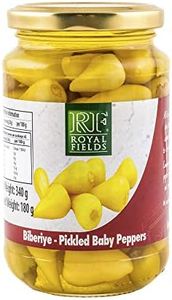 Royal Fields Baby Peppers Biberiye Pickles, 340 g