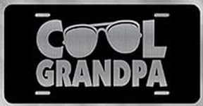 Cool Grandpa Vanity Front License P
