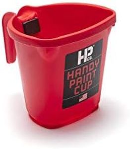 HANDy Paint Cup Holds 16 oz. of Paint or Stain, Integrated Magnetic Brush Holder, Ideal for Trim Work, Touch-ups, 1 Pack