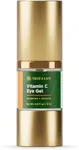 Tree of Life Vitamin C Brightening Eye Gel Cream, Treatment with Aloe & Green Tea for Smoothing, Clean Dermatologist-Tested Skin care,0.5 Fl Oz