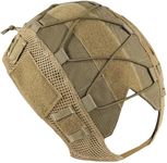 OneTigris Helmet Cover, Tactical Fast Helmet Cloth for Fast PJ Helmet in Size M/L, Bump Helmet in Size XL or L/XL - No Helmet ZKB15