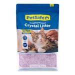 ScoopFree Premium Lavender Scent Crystal Litter, Superior Odor Control, Absorbs 5X Faster, Low Tracking for Less Mess, Lasts up to 2 Months, Lightly Scented (8 lb Bag)