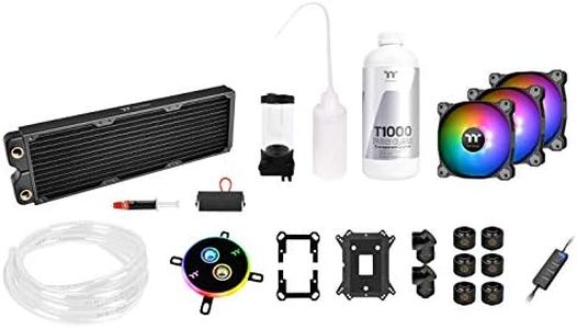 Thermaltake Pacific C360 Ddc Res/Pump 5V Motherboard Sync Copper Radiator Soft Tube Water Cooling Kit CL-W253-CU12SW-A