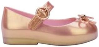 mini melissa Sweet Love Mary Jane Flats for Babies, Pink, 9