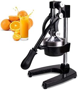 Switol Manual Citrus Juicer Press, Commercial Orange and Lemon Juice Squeezer Extractor (Black)