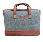 DRIP London Laptop Bag ideated in London-Laptop cum office bag with Handle for Men & Women, Padded Laptop Compartment (Newly launched)