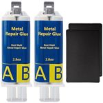 Metal Glue, 160g Super Glue for Metal Adhesive,Metal Glue High Strength Bonds Metal to Metal,Suitable for Repairing Surface Cracks and Fractures in Metals, Stainless Steel, Plastic, Wood, Ceramics