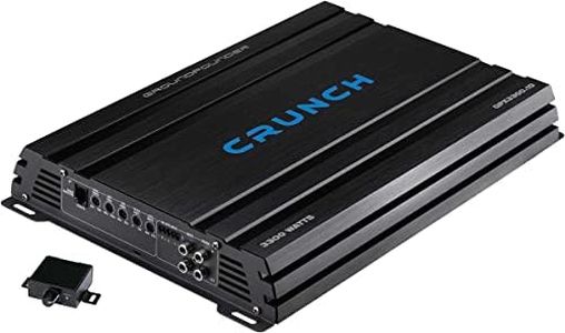 Crunch GPX3300.1D - Class D Digital Mono Verstärker Endstufe Monoblock