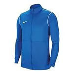 NIKE Men's M Nk Df Park20 TRK JKT K R Hip Length Jacket, Royal Blue/White/White, M