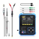 Echouswin DSO-TC3 Oscilloscope - 3-in-1 Handheld Oscilloscope & DDS Signal Generator & Transistor Tester, 500Khz Bandwidth 10MSa/s Sampling Rate, 6 Types of Waveforms, Transistors Measure