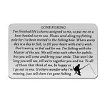 Memorial Gift for Fishing Lover Gone Fishing In Loving Memory Of Fishing Lover Dad Brother Papa Grandad, Gone Fishing