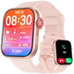 Tensky Smart Watch for Women - 1.99" AMOLED Smartwatch with Bluetooth Call & AI Voice, 24/7 Health Monitoring, Fitness Watch with 100 Sport Modes, 3ATM Waterproof, 12-Day Battery Life for iOS&Android