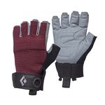 Black Diamond BD801868BORDEAUXSm W Crag Half-Finger Gloves Bordeaux Sm