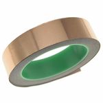 KAISH Double Conductive Copper Foil Tape Shielding Tapes for Guitar & EMI Shielding,Slug Repellent,Crafts,Electrical Repairs,Grounding - 65 FT 25 mm(1")