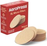 AeroPress XL Natural Paper Microfilters, AeroPress Coffee Filters, Unbleached Round Paper Filters for Coffee Makers, Must-Have Coffee Accessories, XL, 1 Pack, 200 Count