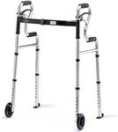 3 in 1 Folding Walker with 5” Front