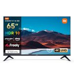 XIAOMI TV F 65, 65 Inch (165 cm), 4K UHD, Smart TV, Fire TV, HDR10, MEMC,60Hz with 120Hz Game Boost Mode, Alexa Voice Control, Works with Apple AirPlay