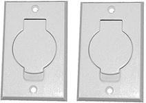 2 Standard White Inlet Valves for Beam Central Vacuum