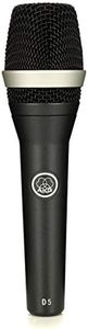 AKG 3138X00070 D5 Supercardiod Vocal Dynamic Microphone, 5.1 cm Diameter