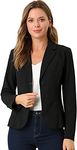 Allegra K Women's Work Office Blaze