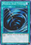 Yu-Gi-Oh! - Mystical Space Typhoon (LCJW-EN285) - Legendary Collection 4: Joeys World - 1st Edition - Secret Rare