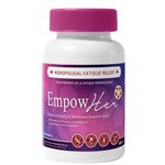 Rhoziva EmpowHer. Menopause Supplements With Maca For Women. Rhodiola Rosea, Siberian Ginseng, Horny Goat Weed. Vitamin C, Vitamin B12, Vitamin E, Vitamin B6. Gluten-Free. Non Gmo. 60 Capsules