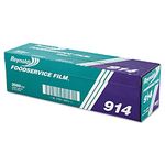 Reynolds Wrap 914 PVC Film Roll w/Cutter Box, 18" x 2000ft, Clear