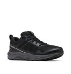 Columbia Men's Plateau Waterproof, Black/Steam, 12